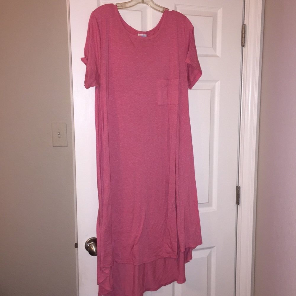 Pink LuLaRoe Carly Dress